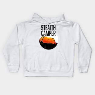 Stealth Camper logo Kids Hoodie